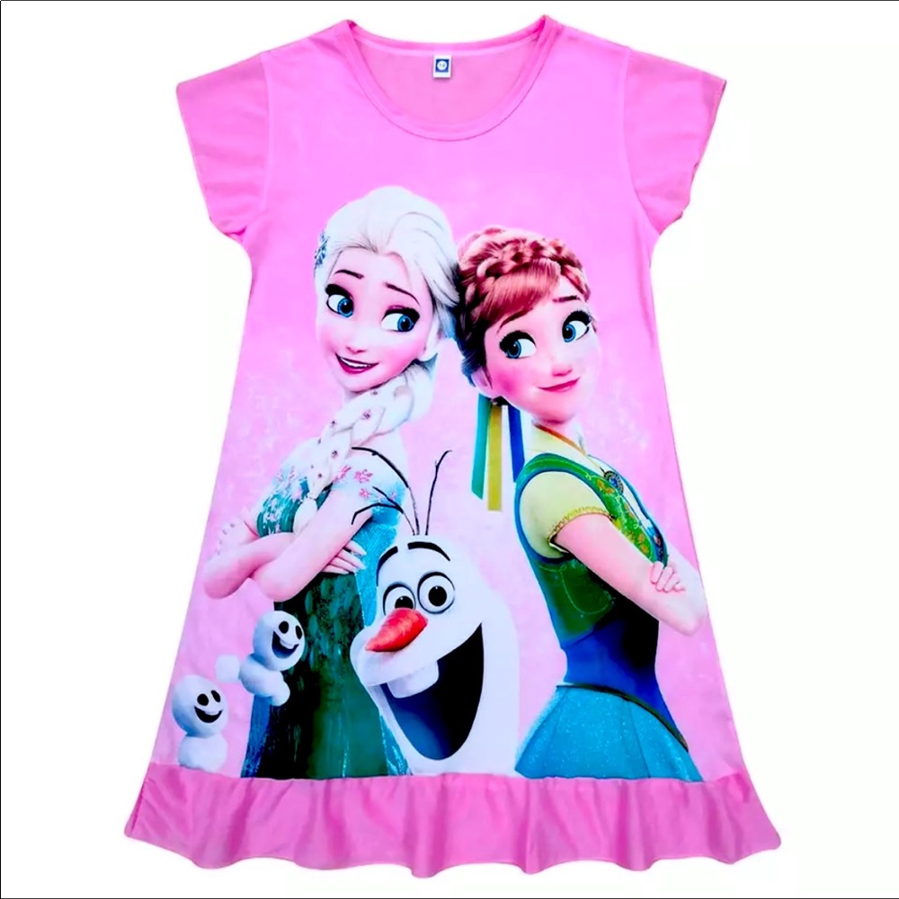 NWT Frozen Pink or Blue Nightgown